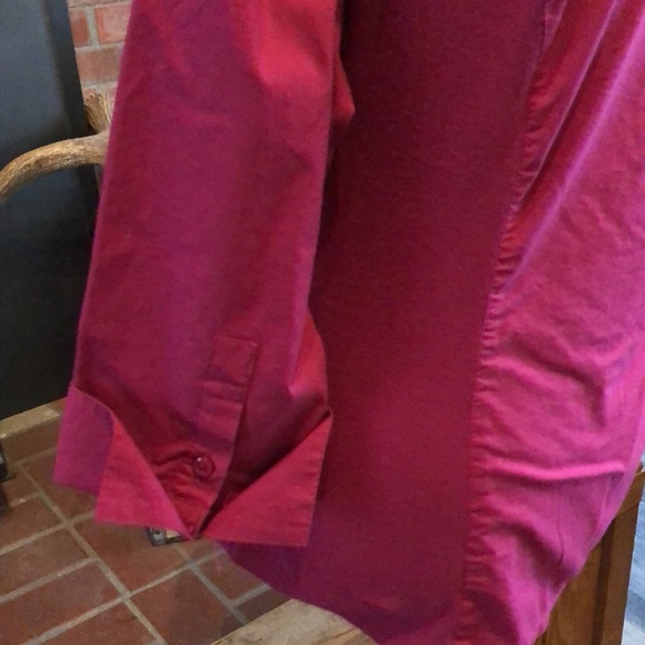 DONATED - 
EUC Zach & Rachel Wine Blouse - Picture 6 of 11